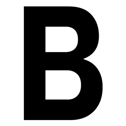 B